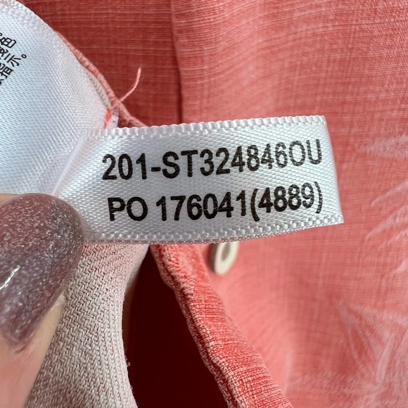 Tommy Bahama Silk Hawaiian Button Up Shirt Aloha Tropical Vacation Size XXL - Picture 5 of 7